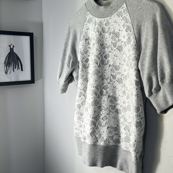 Anthropologie Greta Lace Sweatshirt - Picture 5 of 7
